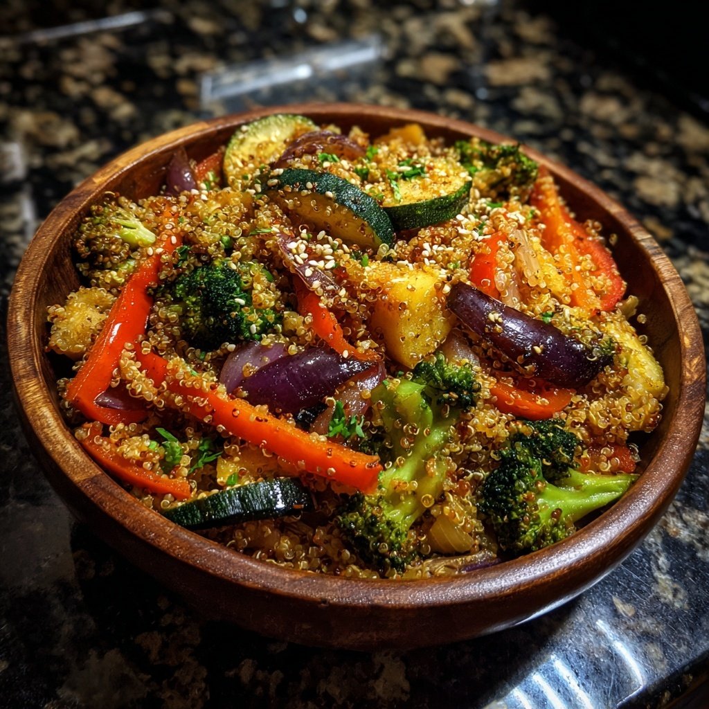 High-Protein Quinoa Stir-Fry