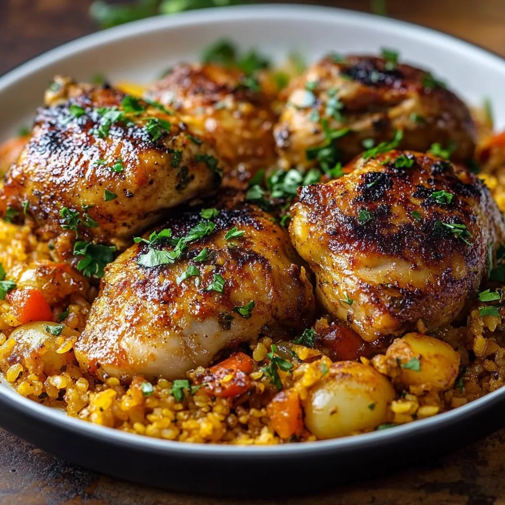 Caribbean Chicken and Rice