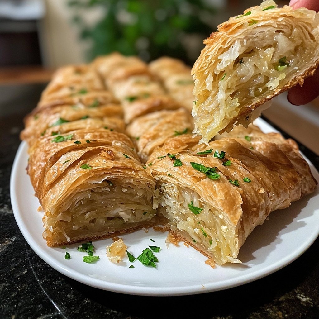Sauerkraut Pinwheels