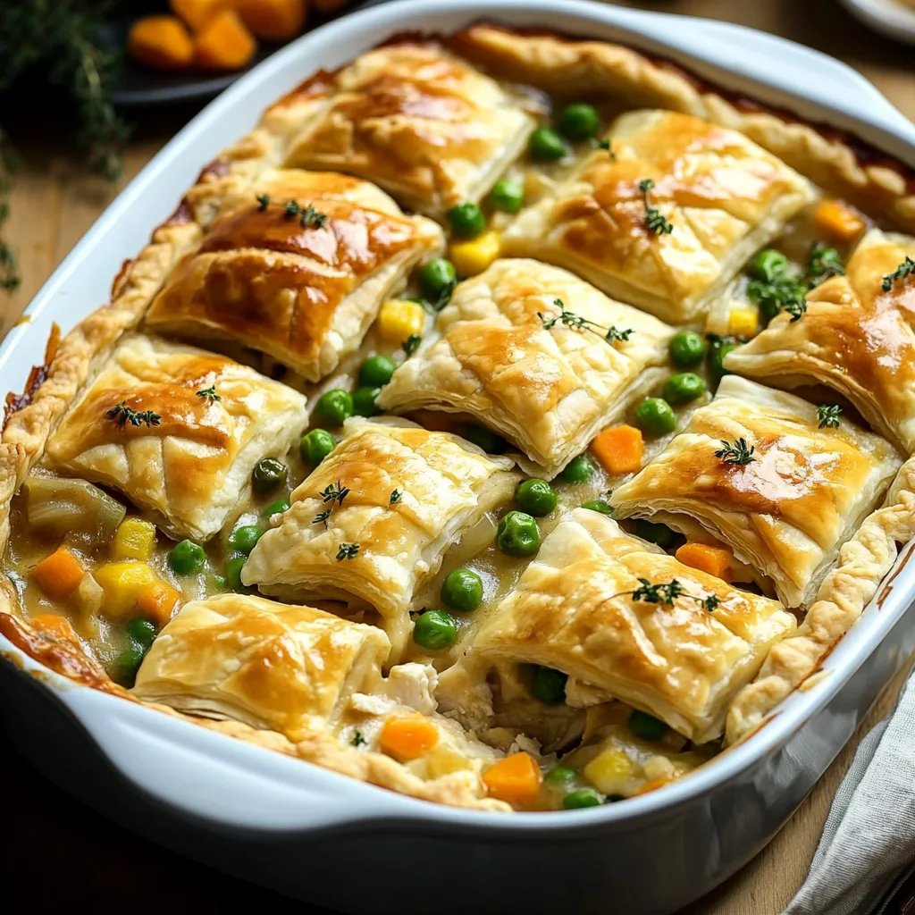 Easy Chicken Pot Pie Casserole for a Family-Favorite Dinner