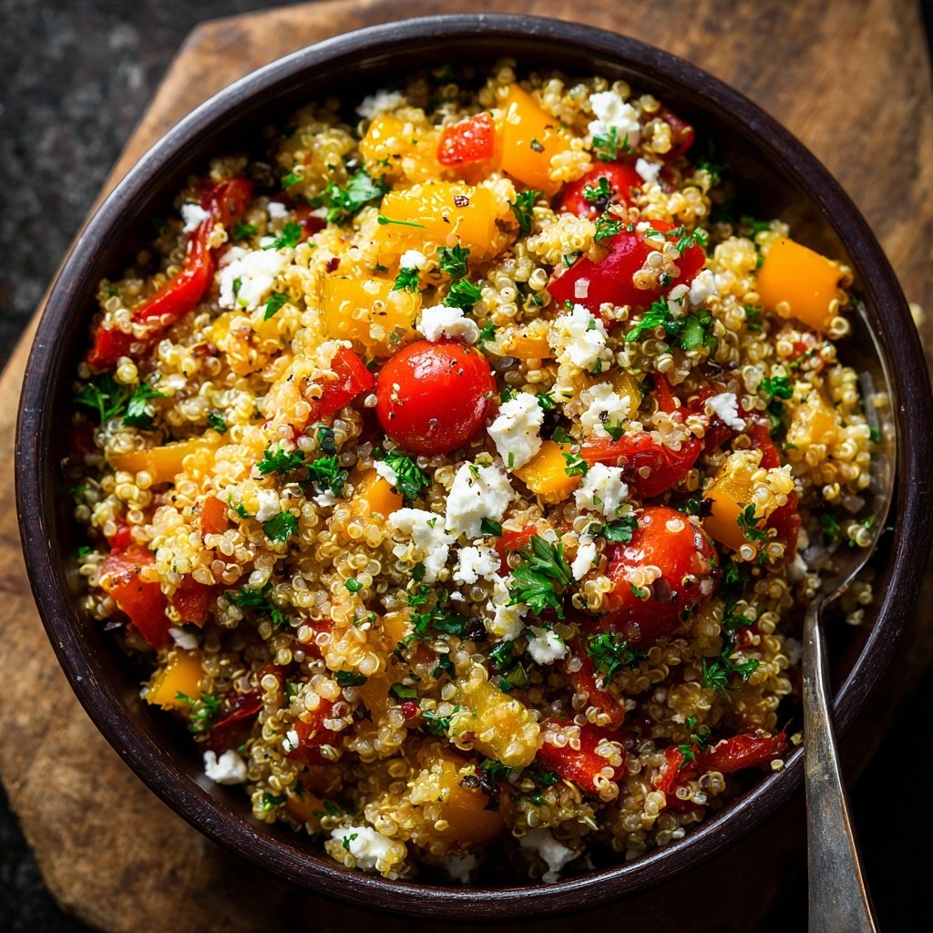 One-Pot Mediterranean Quinoa