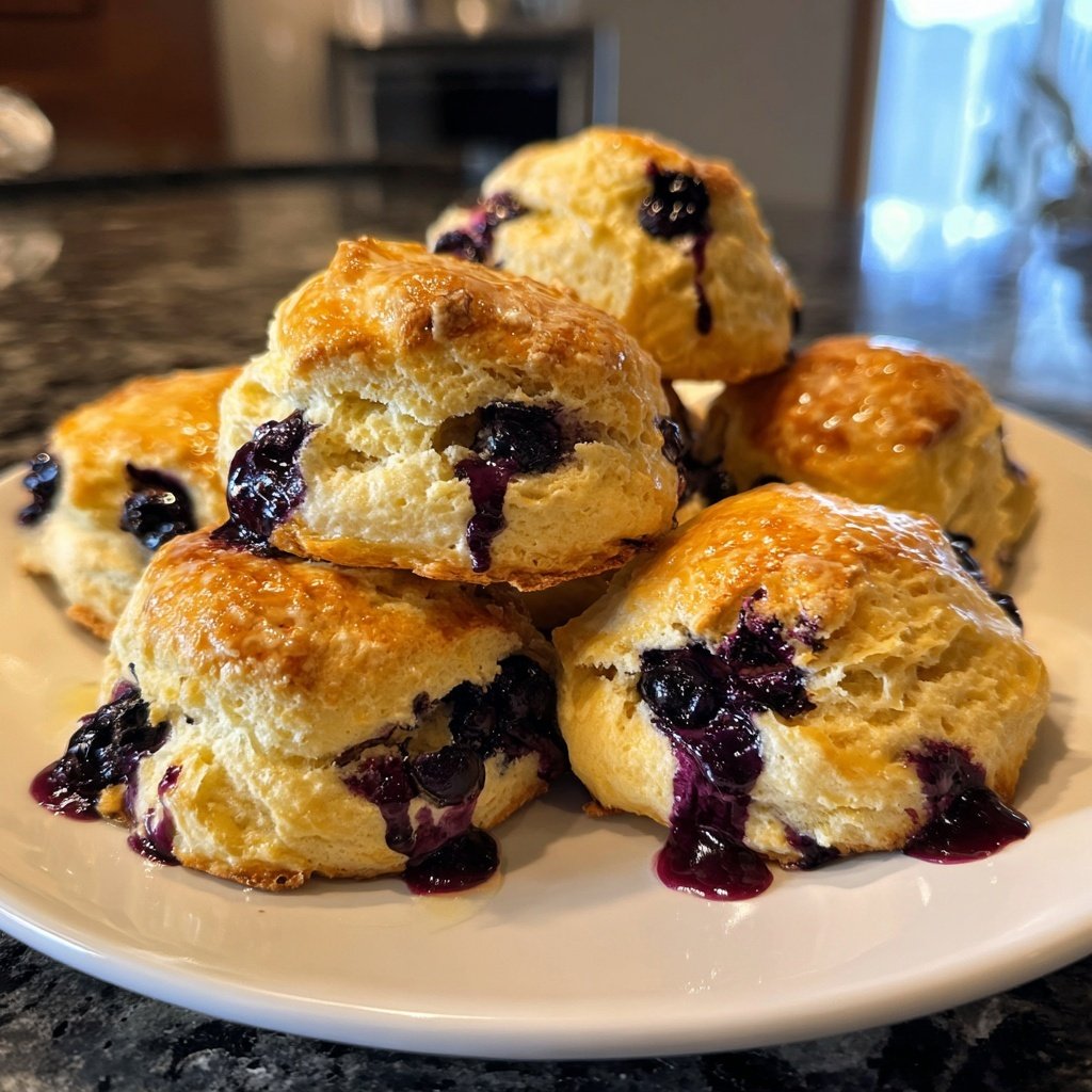 Blueberry Biscuits