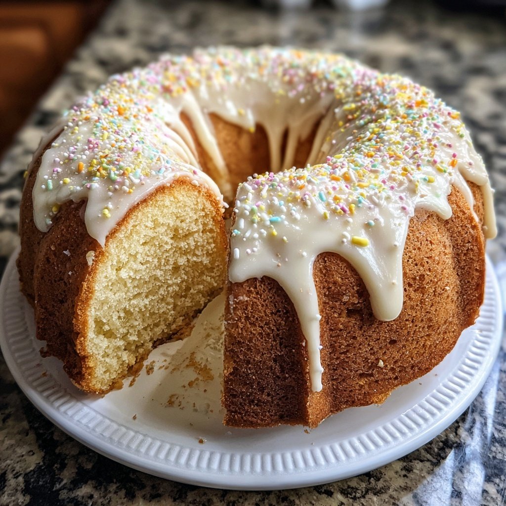 French Vanilla Cake