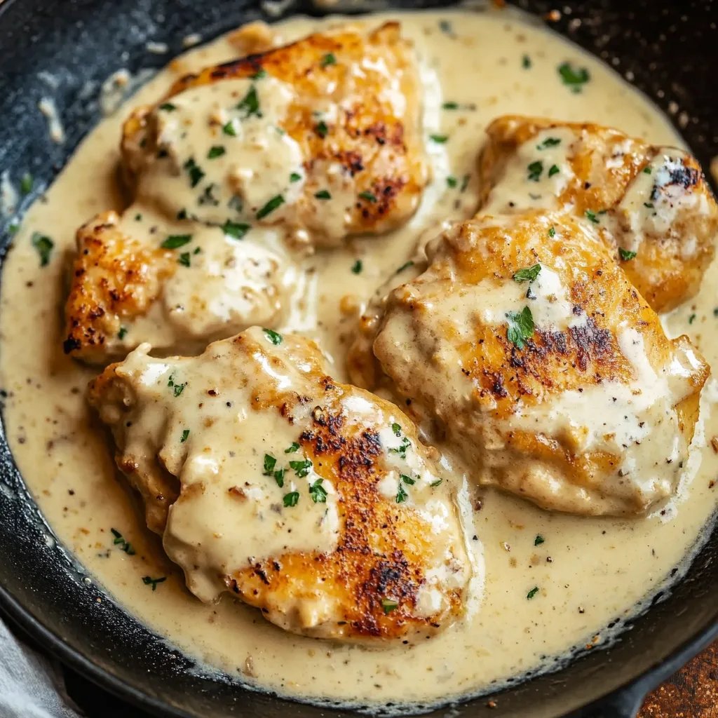 Creamy Garlic Chicken