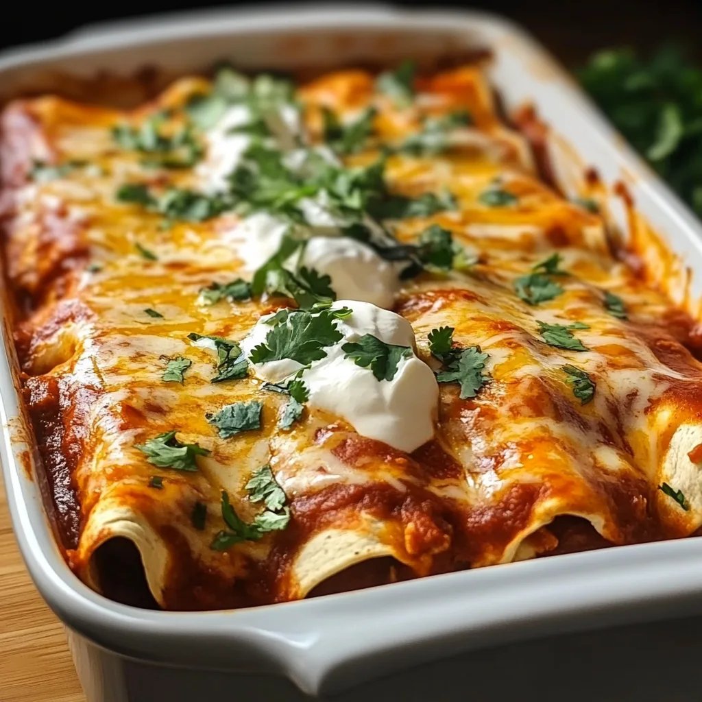 Ultimate Quick and Easy Chicken Enchiladas Recipe