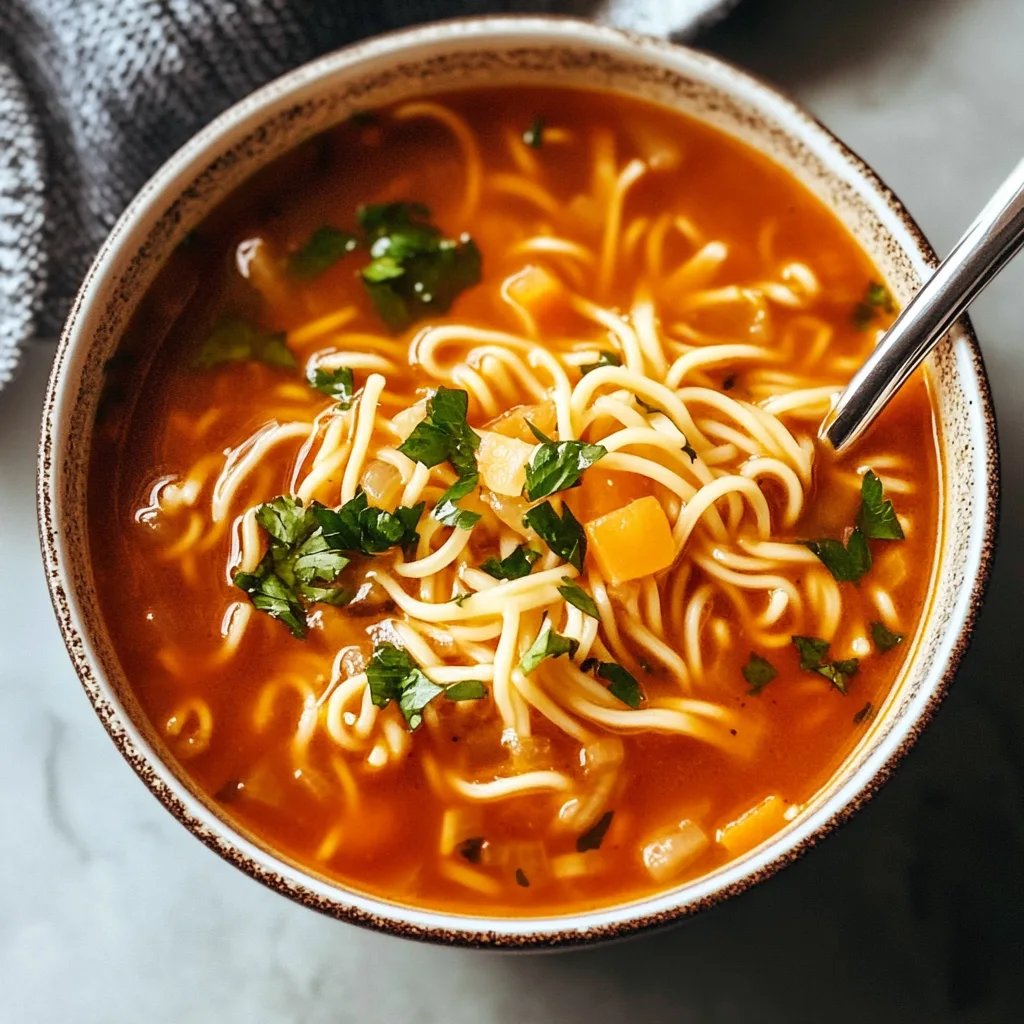 Mexican Noodle Soup