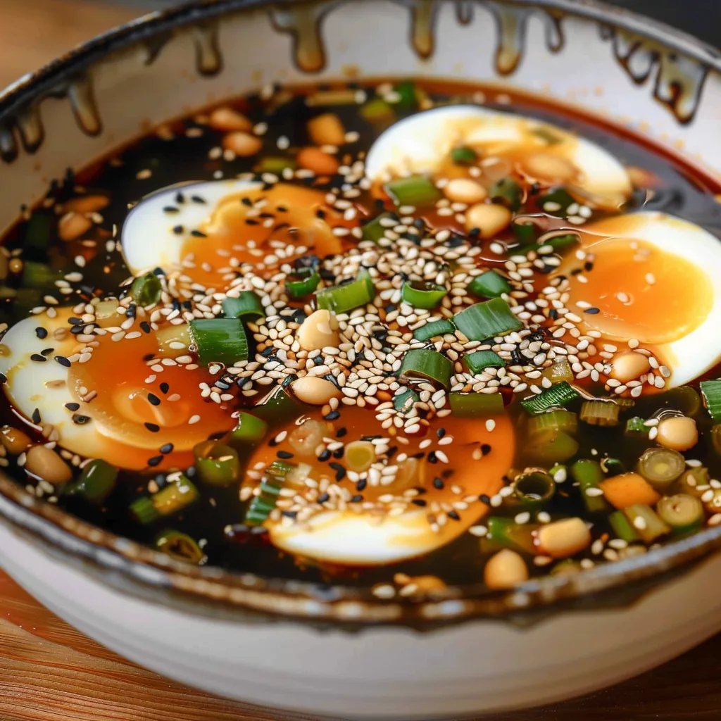Korean Marinated Mayak Eggs