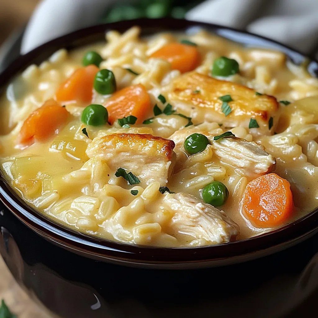 Creamy Chicken Pot Pie Barley