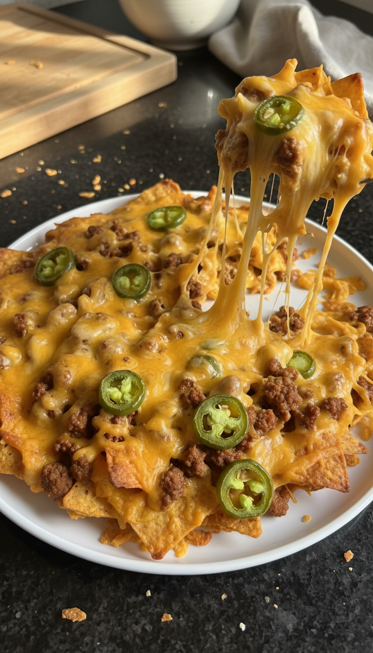 Chili Cheese Nacho Bake