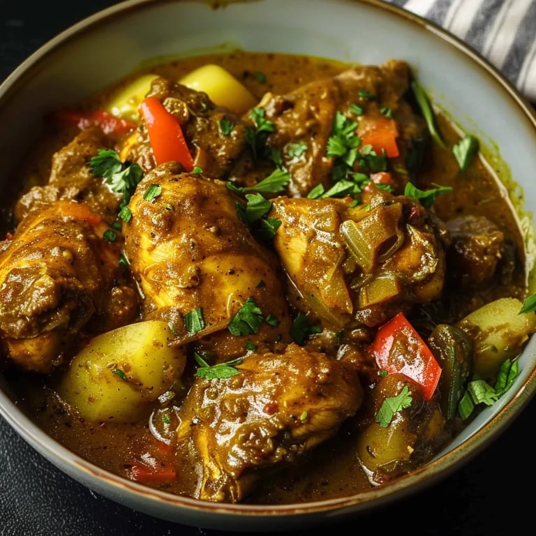 Easy Authentic Jamaican Curry Chicken Recipe