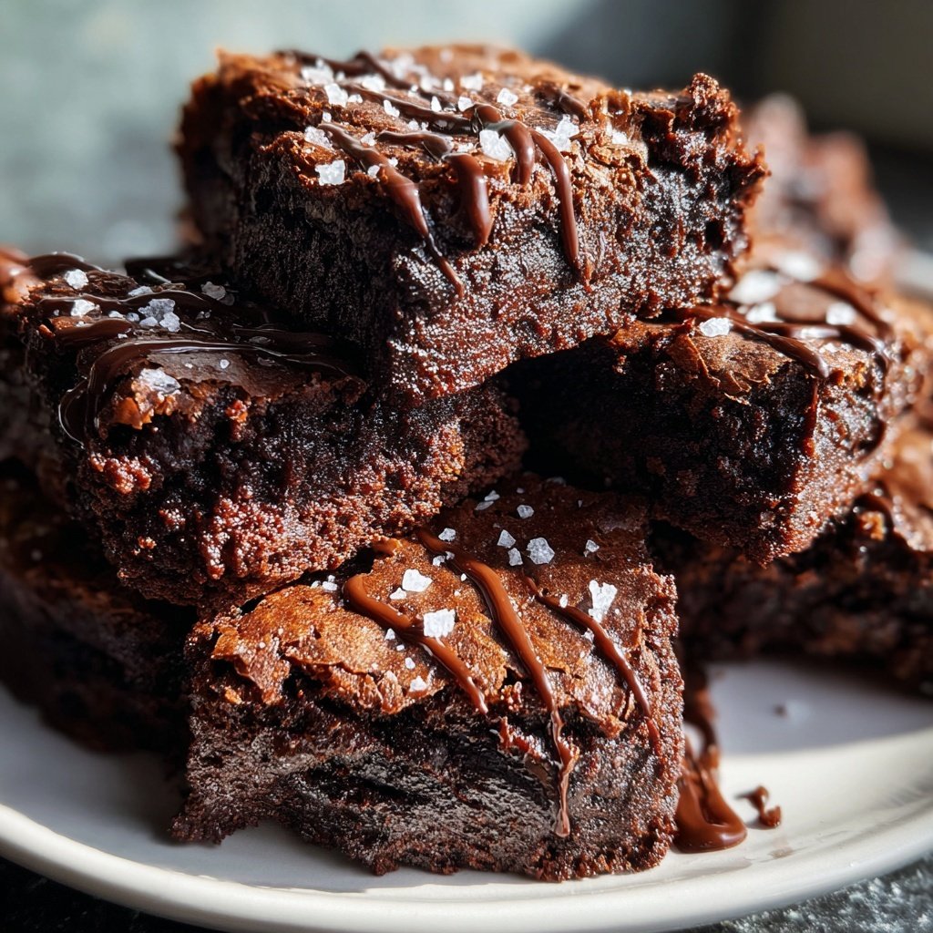Peanut Butter Zucchini Brownies