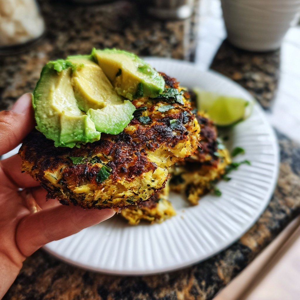 Seaweed Kelp Burger with Avocado