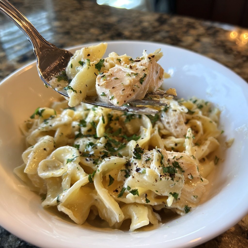 Chicken Buttered Noodles