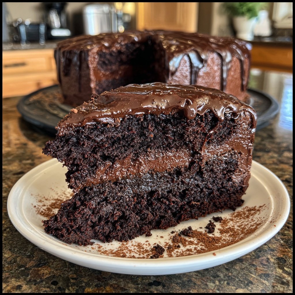 Lavish Chocolate Truffle Cake