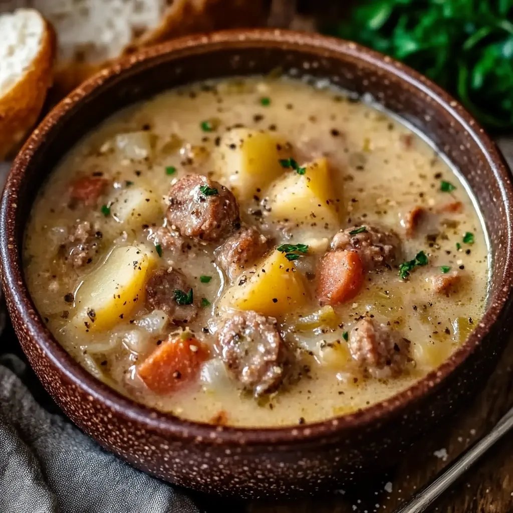 Best Potato Sausage Chowder Dinner Recipe