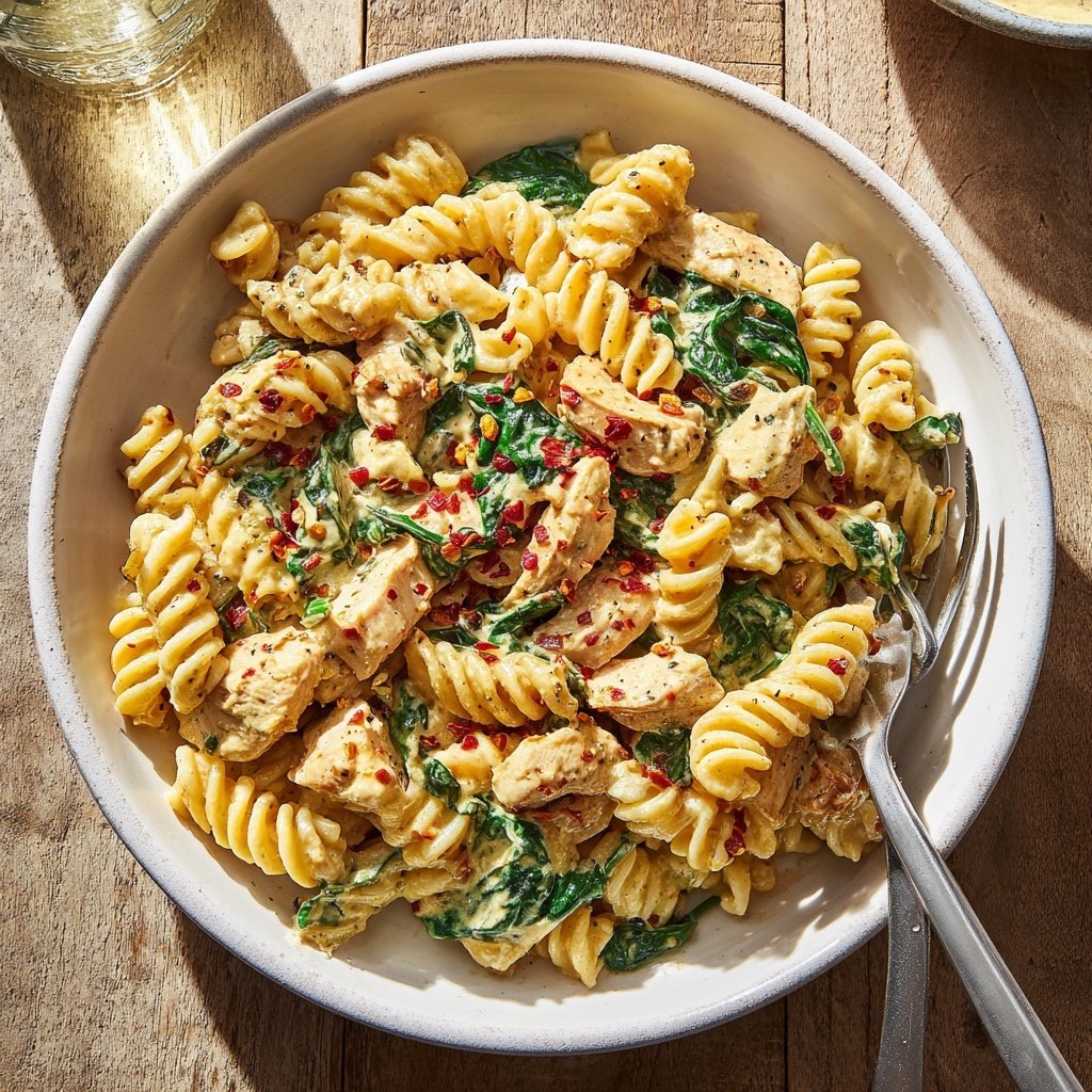 Spicy Cajun Chicken Pasta