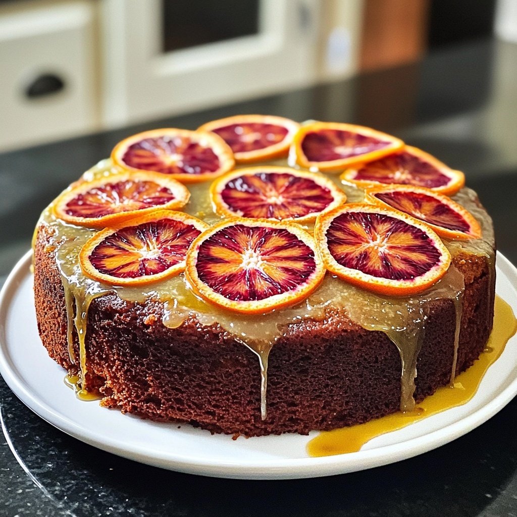 Capricorn Blood Orange Olive Oil Cake