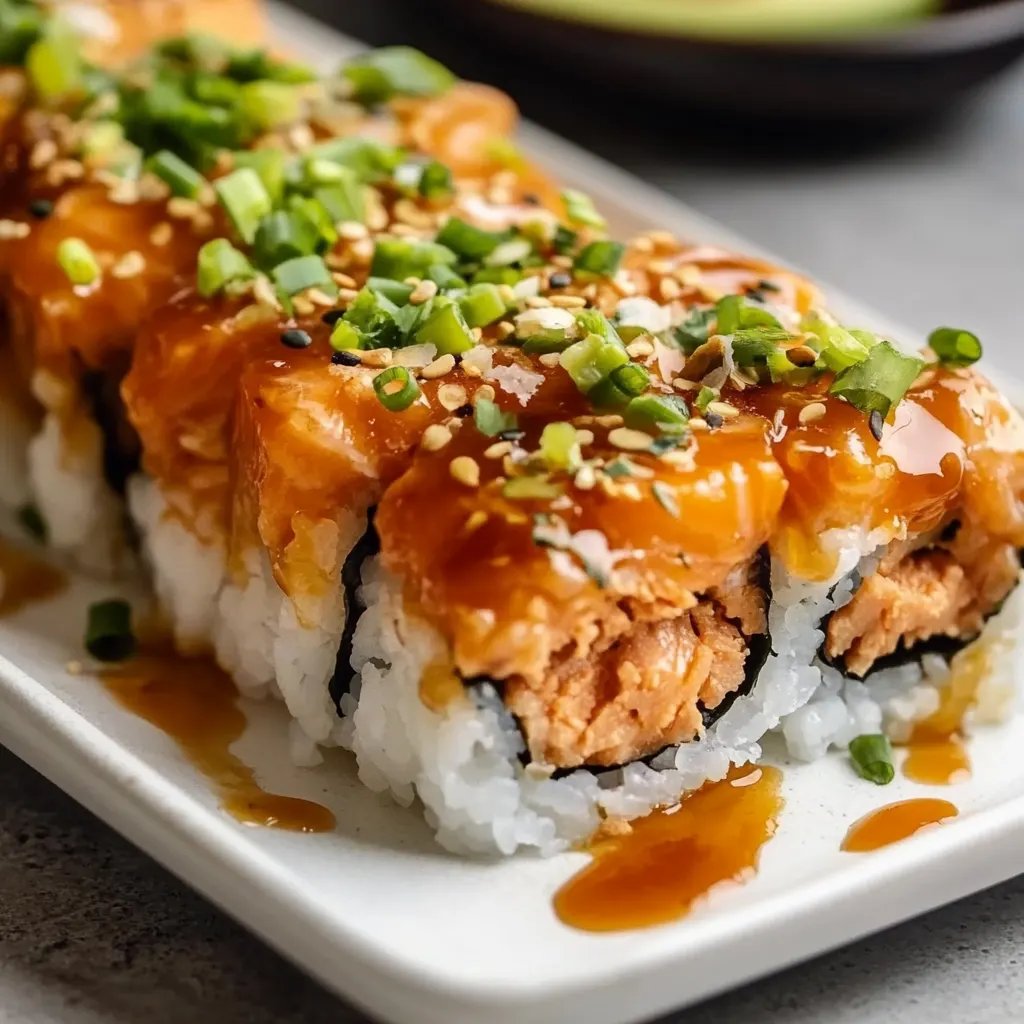 Easy Teriyaki Salmon Sushi Bake