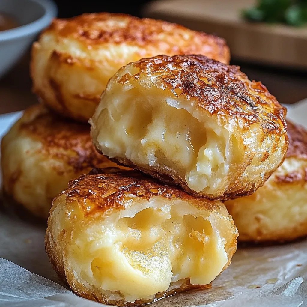 Mashed Potato Cheese Puffs