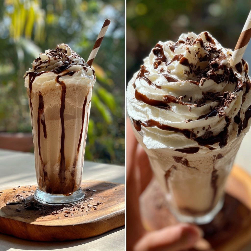 Mocha Vanilla Frappe Fusion