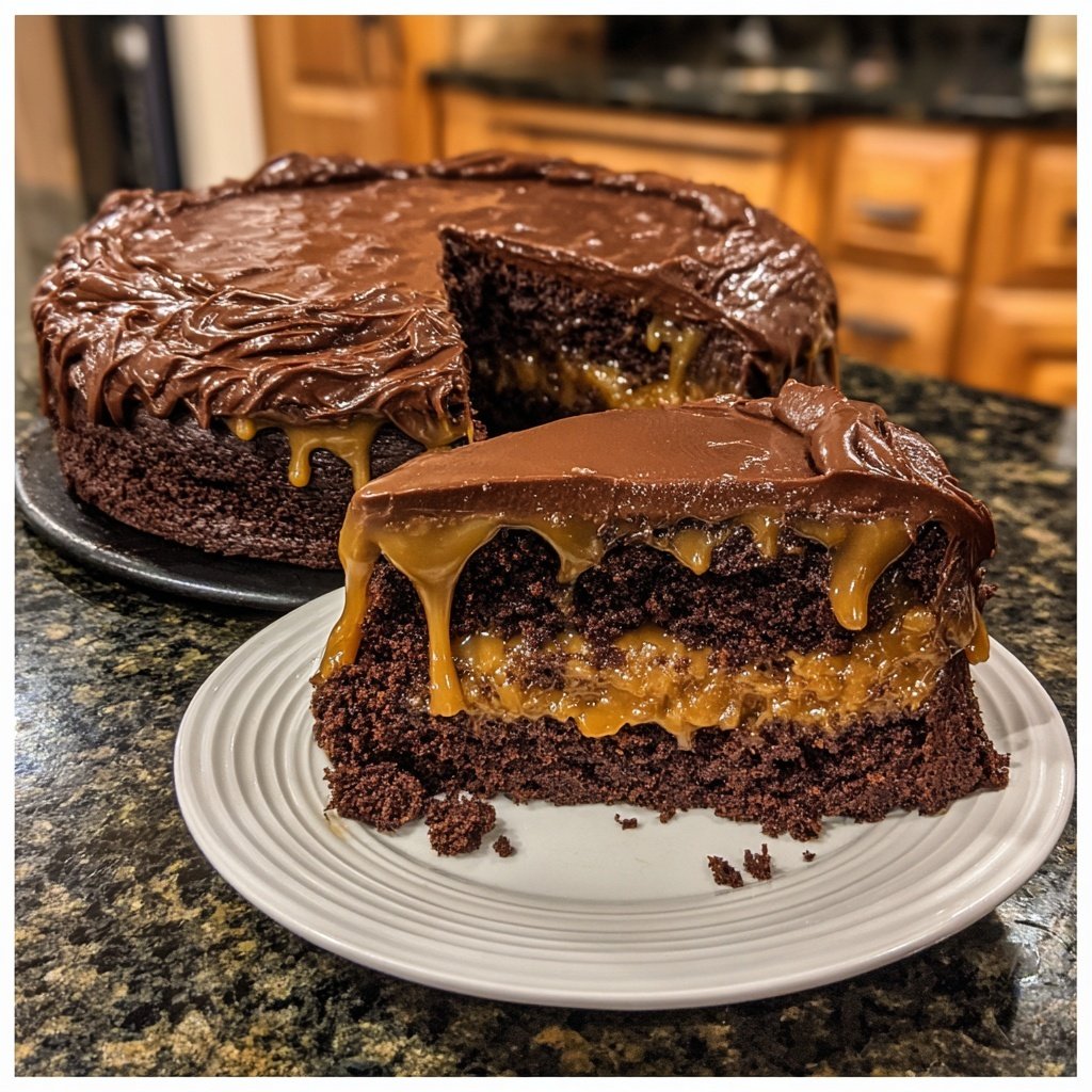 Salted Caramel Chocolate Torte Decadent