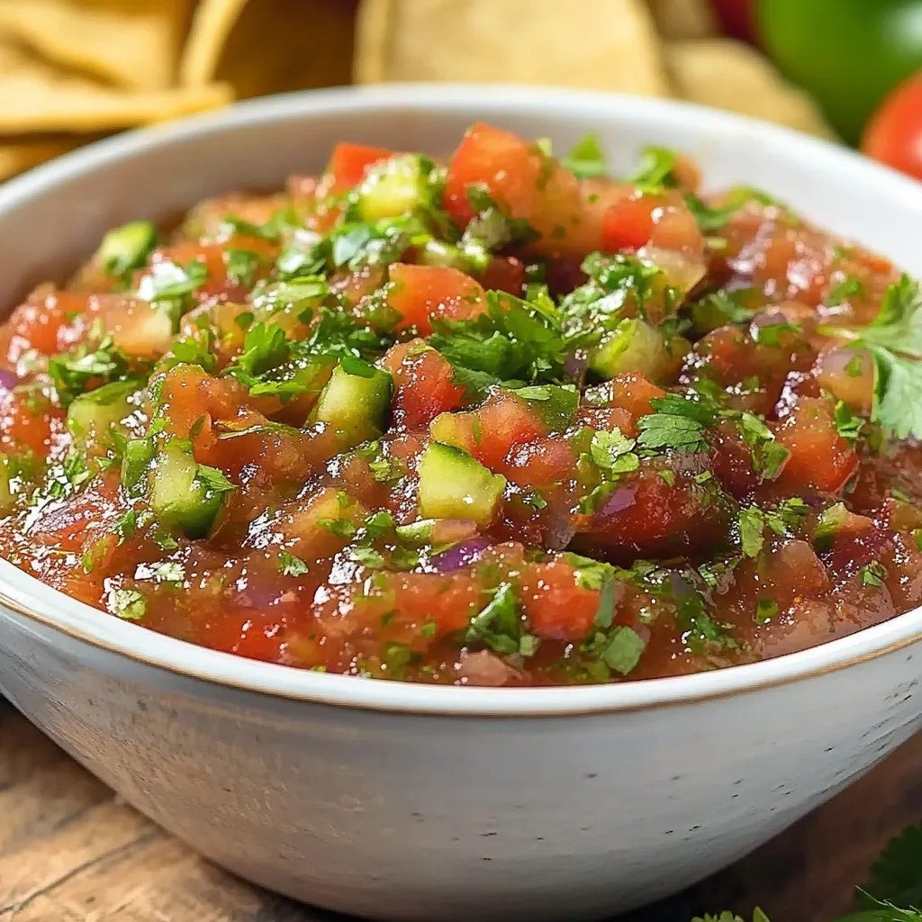 Homemade Restaurant Style Salsa Recipe