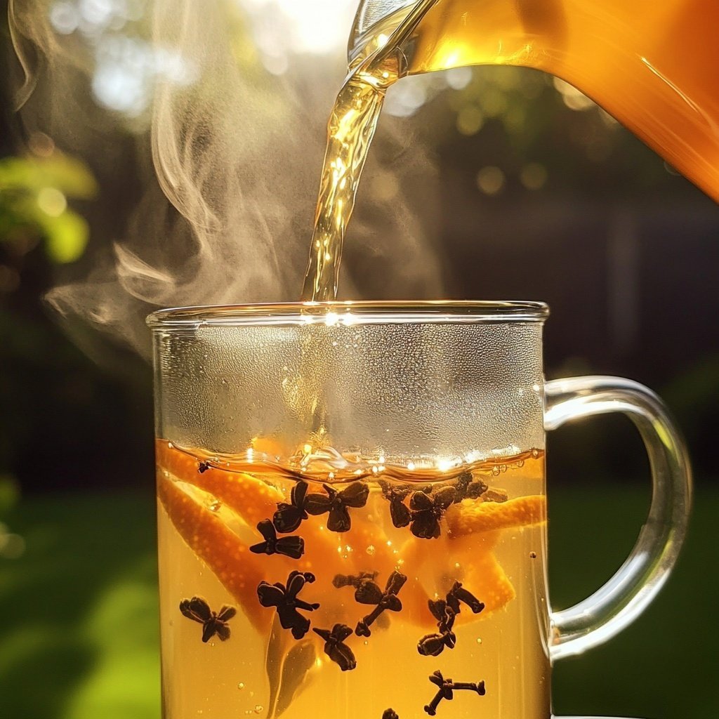 Orange Clove Infused Tea