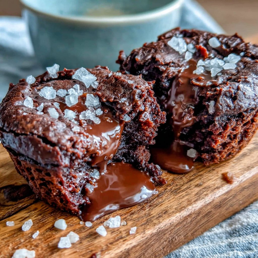 Gooey Chocolate Brownie Cups