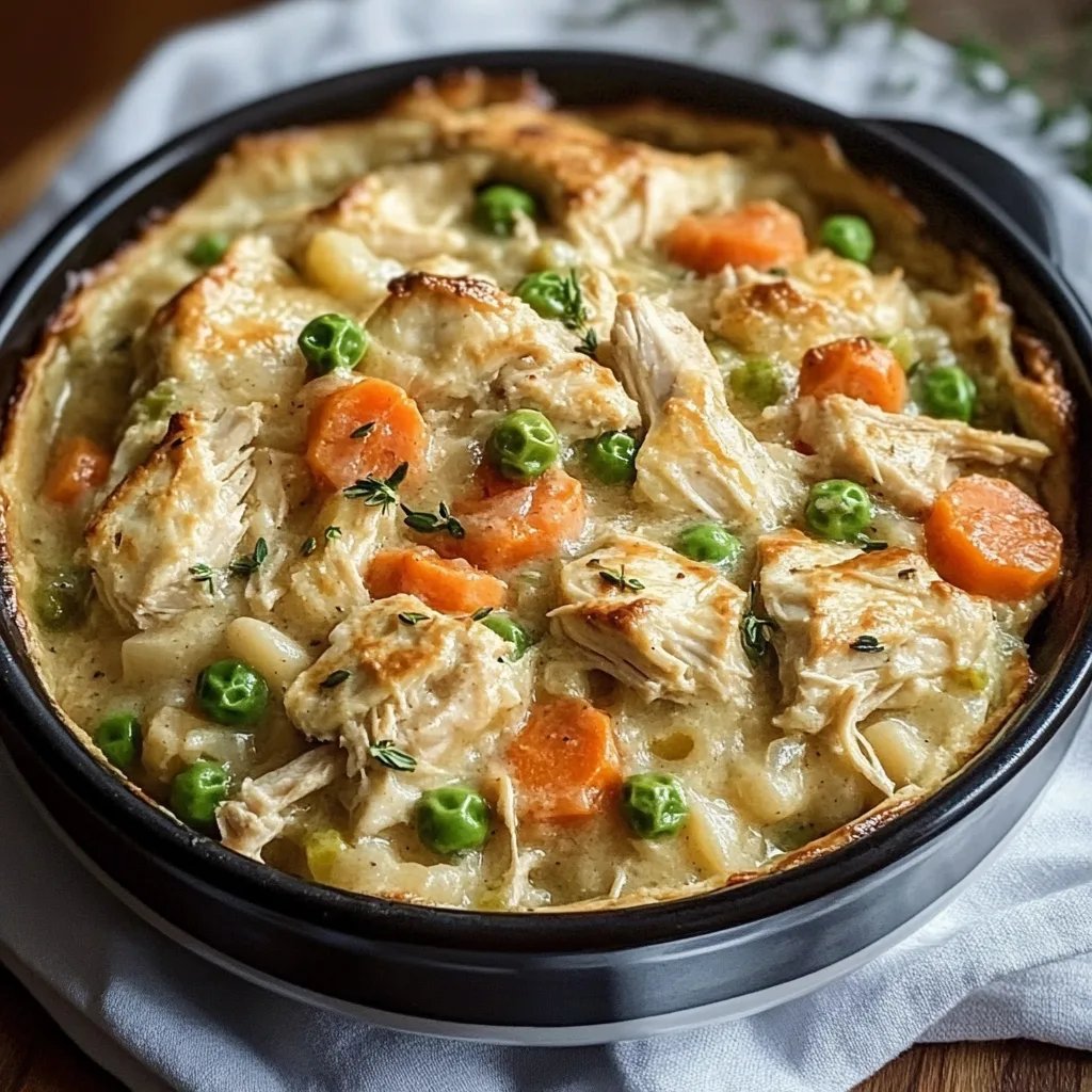 Easy Chicken Pot Pie Filling Recipe